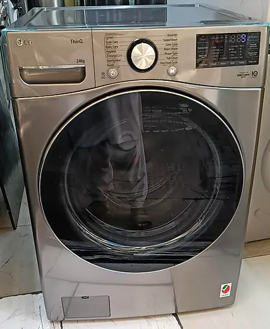 New Stock LG Front Load Washer 24 kg – F0P3CYVDT + RH18U8EVCW Dryer 18 kg