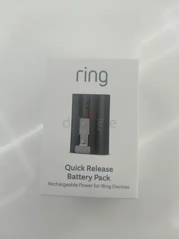 Ring Quick Release Battery Pack - Rechargeable Power for Your Devices