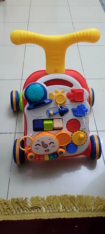 Colorful Baby Walker with Interactive Features