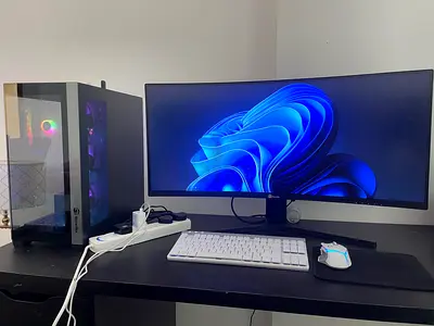 High-Performance Gaming Desktop Setup from Gamertex.