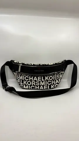 Michael Kors Kenly Medium Graphic Logo Jacquard Belt Bag