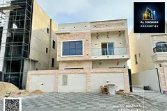 A luxurious villa for sale, combining elegance, comfort, and an ideal location in one of Ajman's