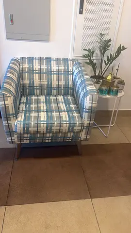 A pair of 2 Delta Fabric Armchair by Home Centre