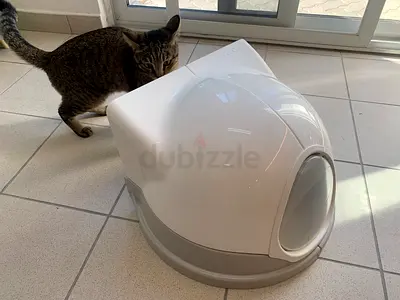 Dome and door for CatGenie