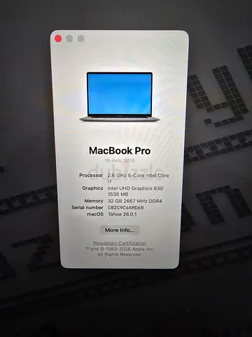 Macbook pro 16 inch 2019 touchbar