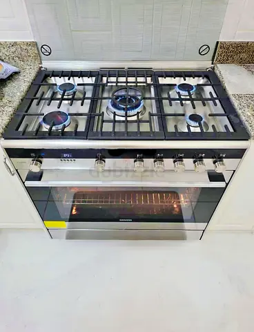 Siemens iQ700 Dual Fuel Cooker – 90 cm | Top Gas with Electric Oven | Premium German Engineering