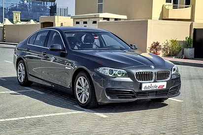 AED 1144/month | 2016 BMW 5-Series 520i | GCC Specs | Ref#421972