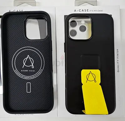 A-Case Tank Pro Vegan Leather Case For iPhone 16 Pro Max Brand New Never Used Both 180