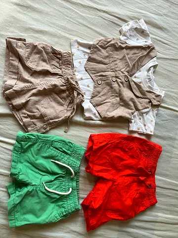 Baby boy shirt and shorts branded GAP