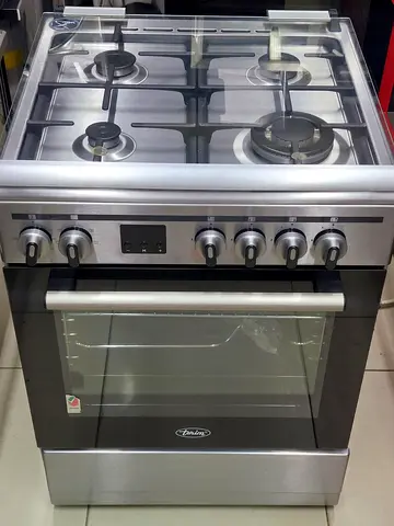 Model Terim Top 4 Burner Gas Down Oven Electric Cooker Range Size 60cm