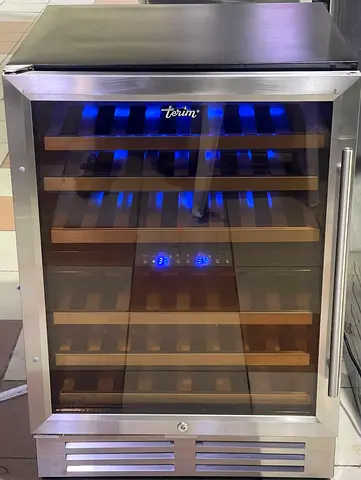 Terim Dual Temperature 50 Bottles Capacity Wooden Shelves Prefect Works
