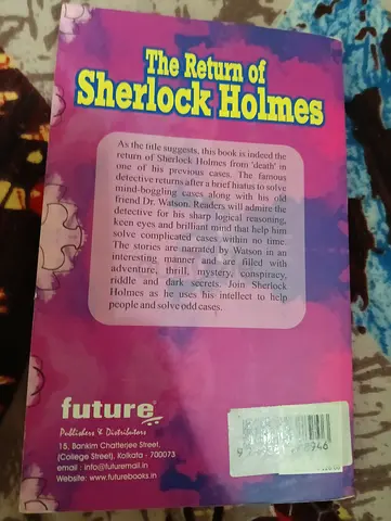 The Return Of Sherlock Holmes Story Book