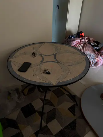 Round Marble Table – Elegant  Heavy Duty