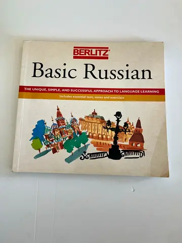 Basic Russian Language Learning Book