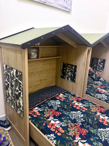 Stylish Kids Bunk Bed with Storage