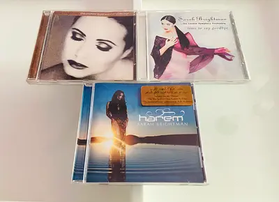 3 Sarah Brightman Music CD’s