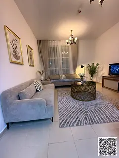✨Fully furnished one-bedroom apartment for monthly rent ✅ in Ajman ✔️ Includes bills, intern
