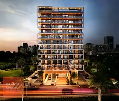 Charming 1 BR Apartment with Water View in Dubai