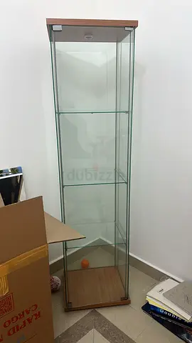 IKEA Detolf Glass Cabinets for Collectibles