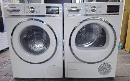 Siemens latest model washer and dryer separate set for sale