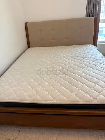 Comfortable Queen Size Bed (Just bed - no mattress)