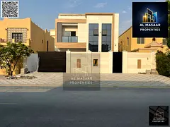 Luxury two-story villa with high-end finishes, 5000 sq ft, close to all services and the mosque, pri
