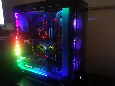 Custom-Built Watercooled Gaming PC