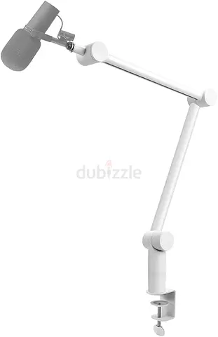 BOMGE Boom Arm Mic Stand - Adjustable Heavy Duty Suspension Boom Scissor Arm