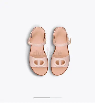 Dior Soft Pink Sandals in Excellent Condition