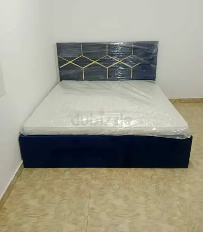 Brand New Luxury velvet Queen family Bed including Medical Mattress Available
