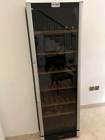 Vestfrost wine cooler dual temperature 196 beverage capacity for sale
