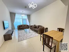✨The most luxurious fully furnished one-bedroom apartment for monthly rent ✅ in Ajman ✔️ Inc