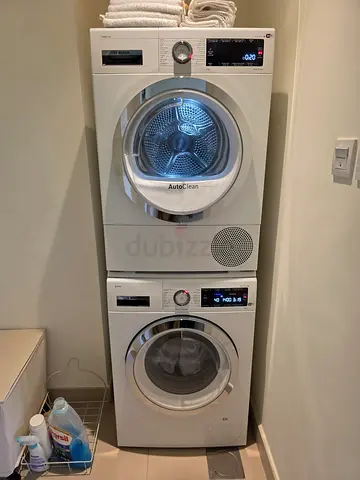 Bosch Latest Washer series 8 Washer and dryer 9kg Seperate set for sale Same Like New