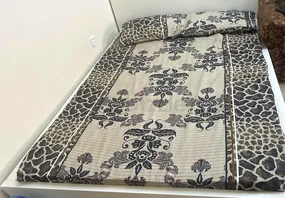 IKEA BED WITH MATTRESS FOR SALE (TWO STORAGE CABINET AVAILABLE)