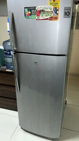 Stainless Steel Refrigerator in Excellent Condition