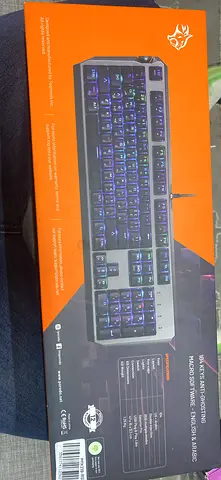 High-Quality Gaming Keyboard with RGB Backlighting