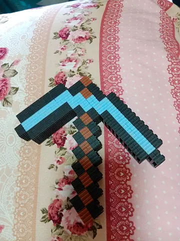 Mine craft Lego pickaxe