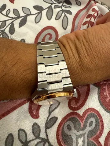 PRX gold dial automatic
