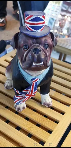 British Bulldog figurine