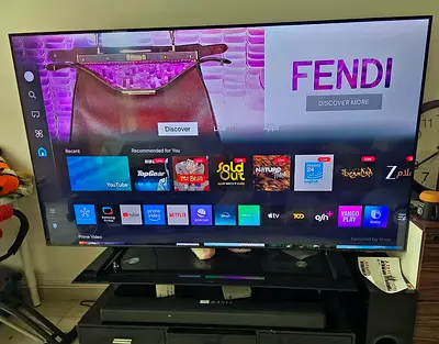 Samsung 75 QLED 4K Smart TV (QA75QE1DAU) – NEW CONDITION! + Free Wall Bracket