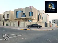 Villa for sale in a location near the mosque, including air conditioning, electricity, and water - v