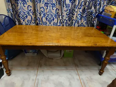 Sturdy Wooden Tea Table with delivery inside Alain