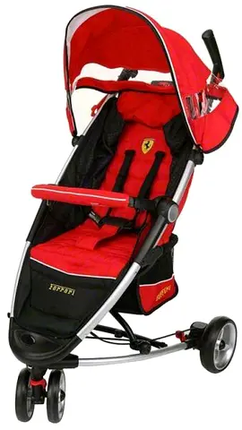 Ferrari Red Stroller - Smooth and Stylish Ride for Your Little One
