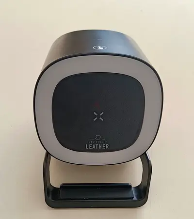 Wireless Charging Stand with Bluetooth Speaker  LED Light