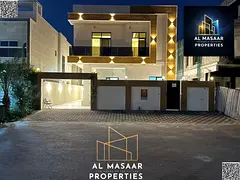 Villa specifications in Al Yasmin: A luxurious and bright villa for sale in the Al Yasmin area, cons