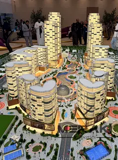Studio with a monthly installment of 3,885, fully furnished for ownership, Tiger Downtown Ajman