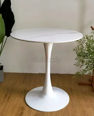 Stylish Modern White Dining Table