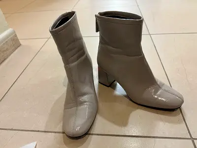 Stylish Gray Ankle Boots