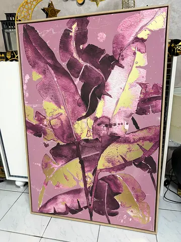 Elegant Framed Leaf Artwork for Modern Home Décor
