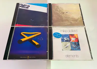 4 Mike Oldfield Music CD’s